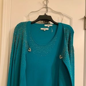 Cardigan with matching Tank